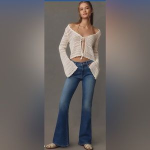 MOTHER *WEEKENDER MID RISE FLARE* WASH: LAYOVER *SIZE 27*